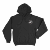 AF Badge Unisex Hoodie Black