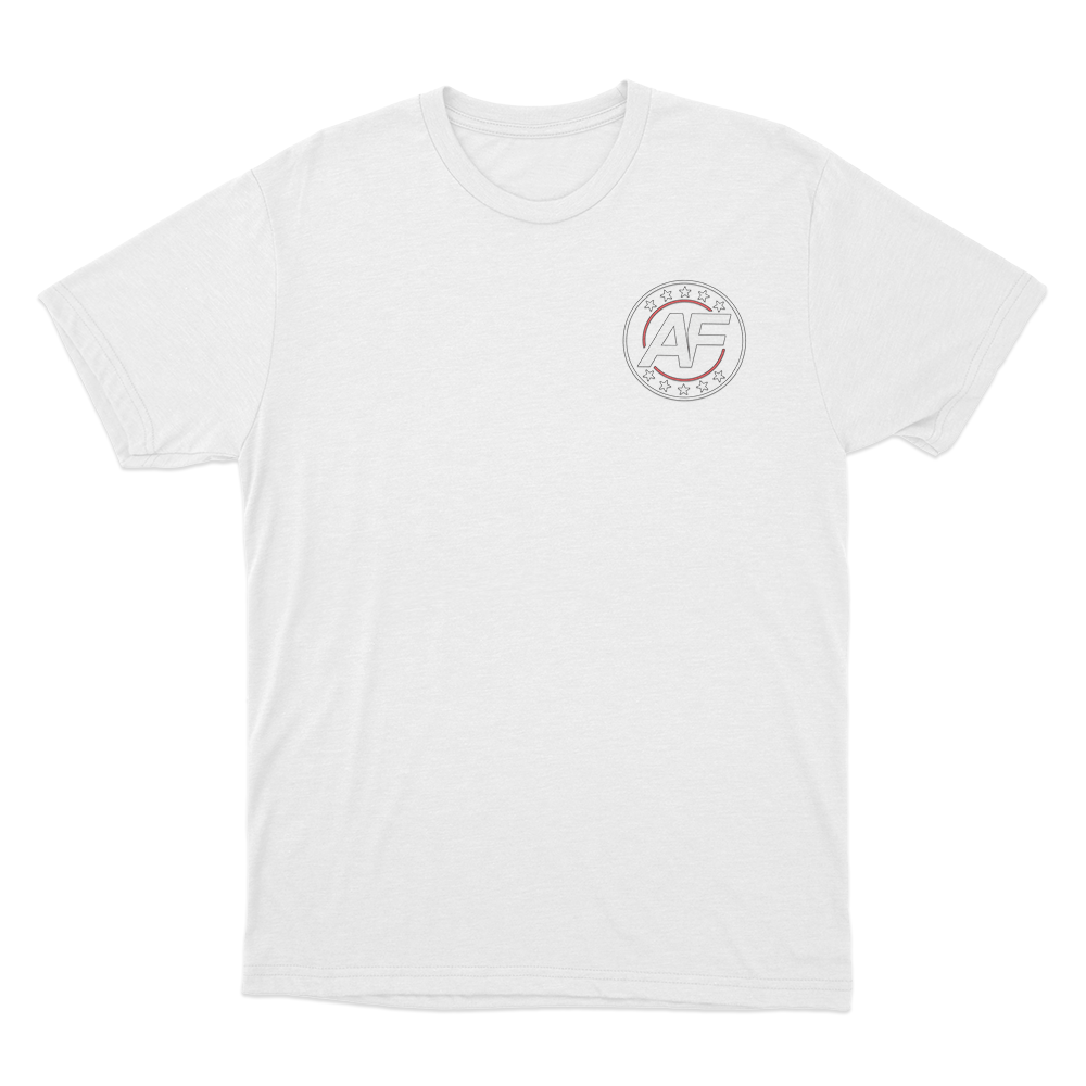 AF Badge Unisex T Shirt White AF Badge Unisex T Shirt White