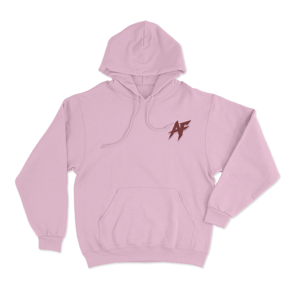 AF Logo Unisex Hoodie Pink AF Logo Unisex Hoodie Pink