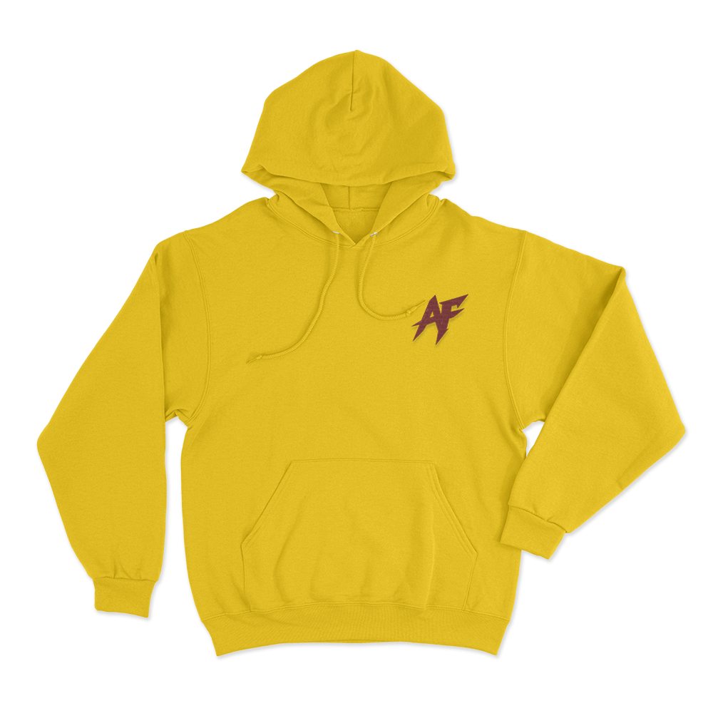 AF Logo Unisex Hoodie Yellow AF Logo Unisex Hoodie Yellow