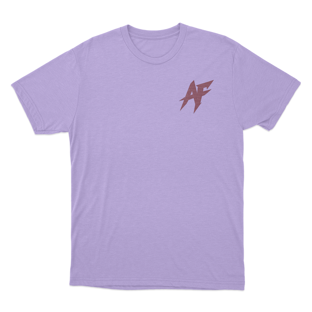 AF Logo Unisex T Shirt Purple AF Logo Unisex T Shirt Purple