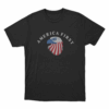America First Eagle Unisex T Shirt Black