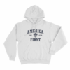America First Est 1776 Unisex Hoodie White