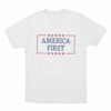 America First Stars Unisex T Shirt White