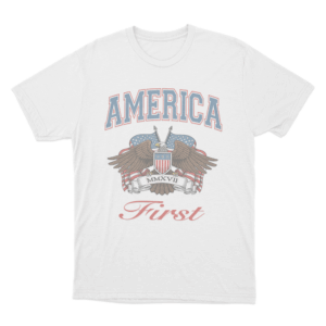 Eagle Emblem Unisex T Shirt White